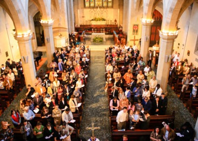 Congregation at St James Church